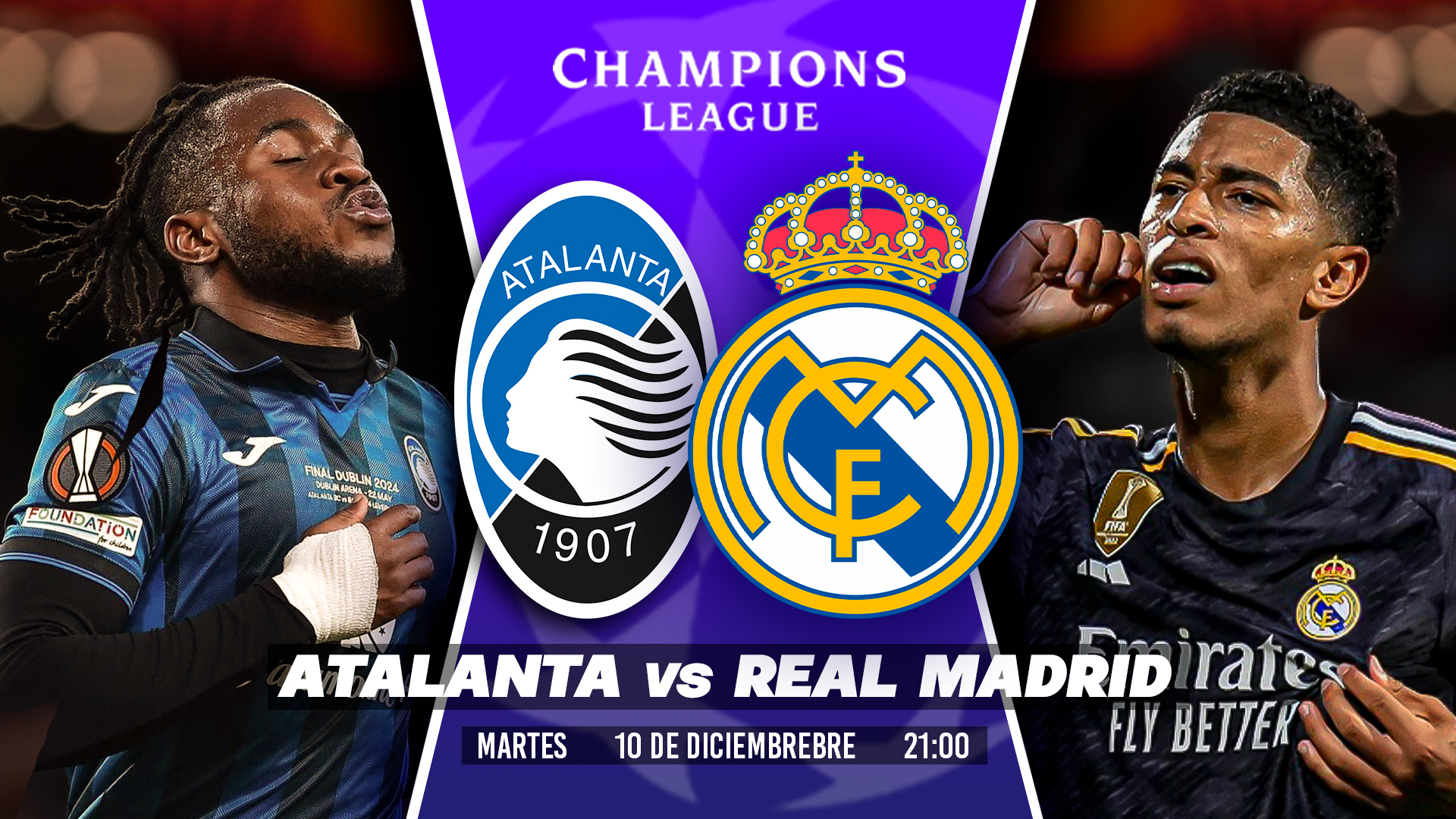 Previa Atalanta - Real Madrid I Imagen: Tiralíneas Madrid - @jdefoto