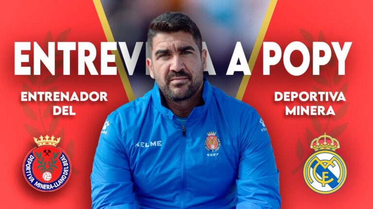 Popy, entrenador de la Deportiva Minera I @Tiralineasmdz