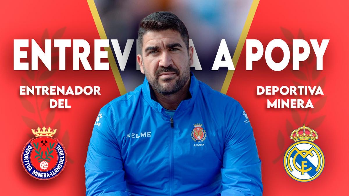 Popy, entrenador de la Deportiva Minera I @Tiralineasmdz