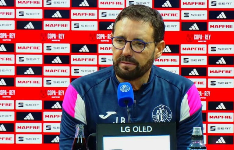José Bordalás, rueda de prensa Copa del Rey | Foto: Paula Cárdenas