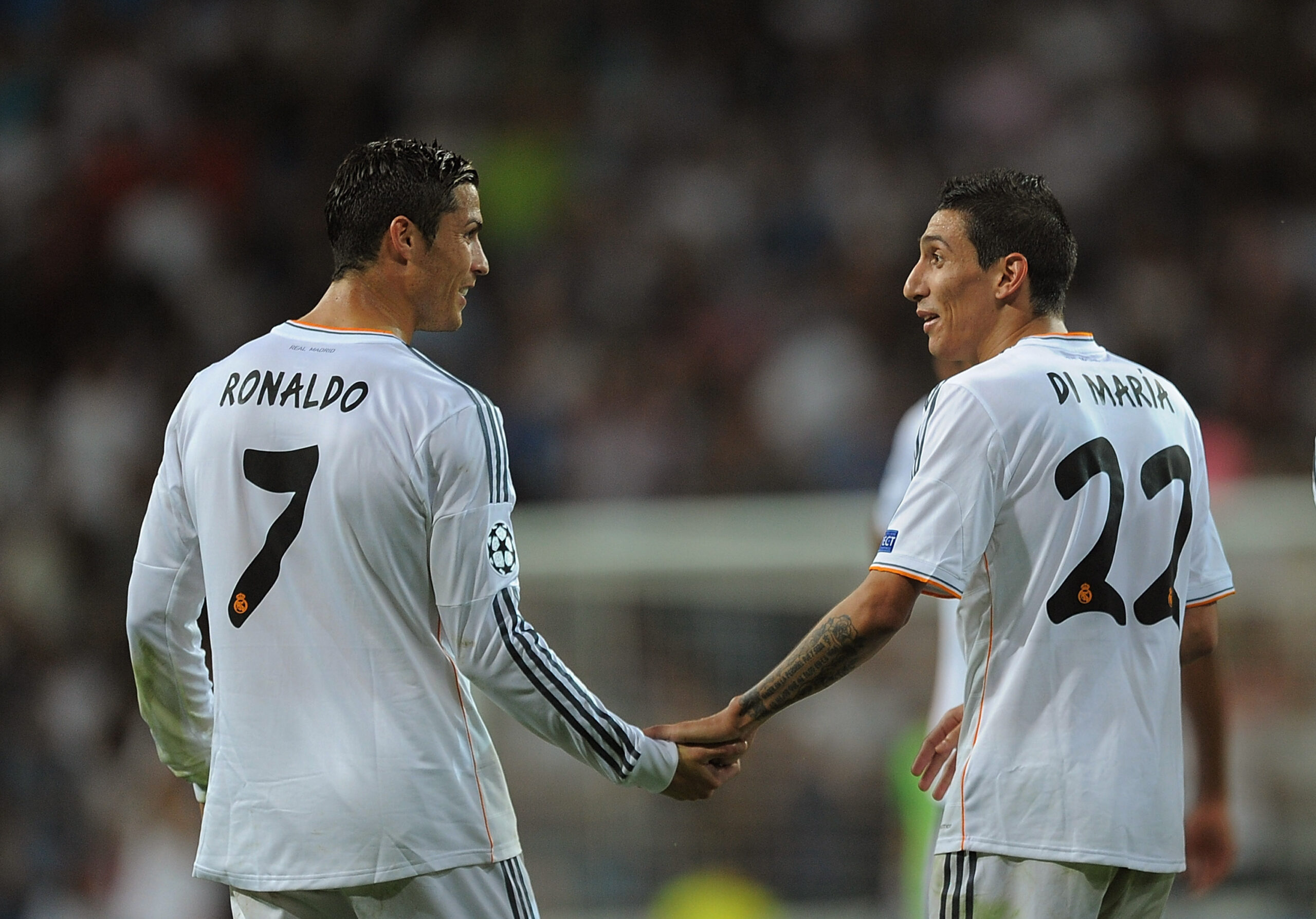 El "dardo" de Di María a Cristiano Ronaldo I Imagen: OneFootball