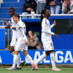 Celebración de Camavinga @onefootbal