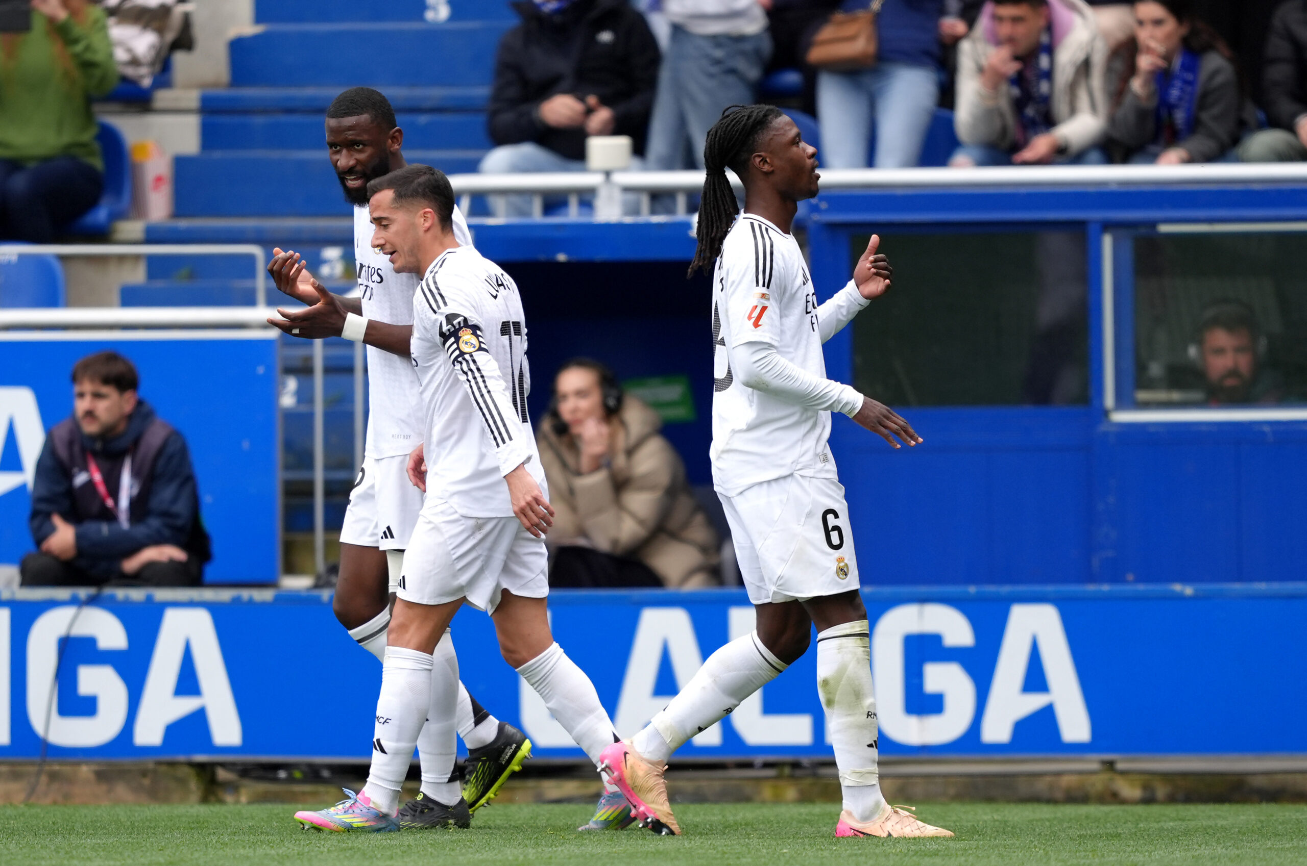 Celebración de Camavinga @onefootbal