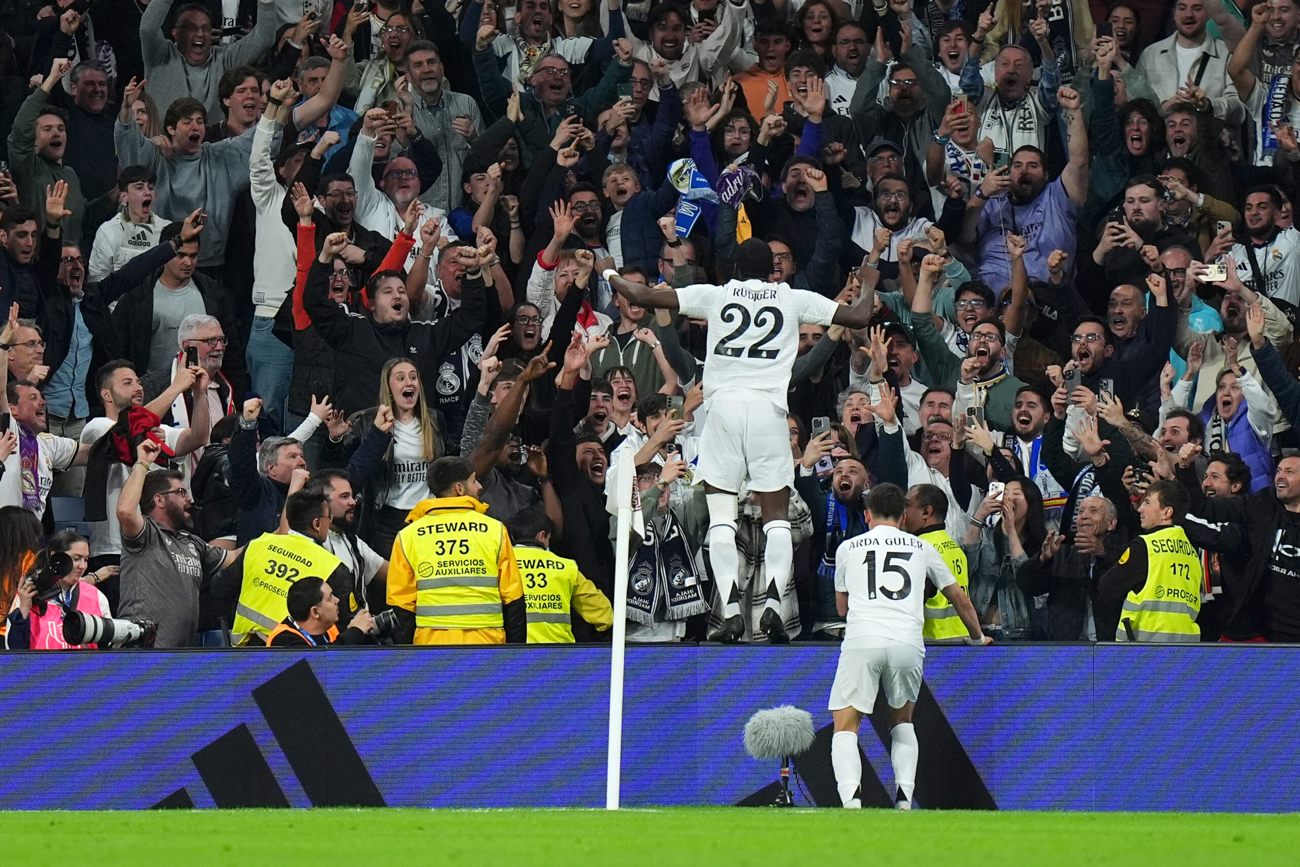 Rüdiger anota el gol final @onefootball