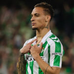 Antony celebrando un gol en el Benito Villamarín. | Foto vía Twitter oficial Real Betis.
