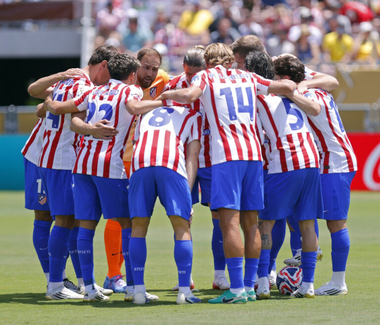 El Atlético de Madrid previo a su partido ante Botafogo | Imagen: X del Atlético de Madrid